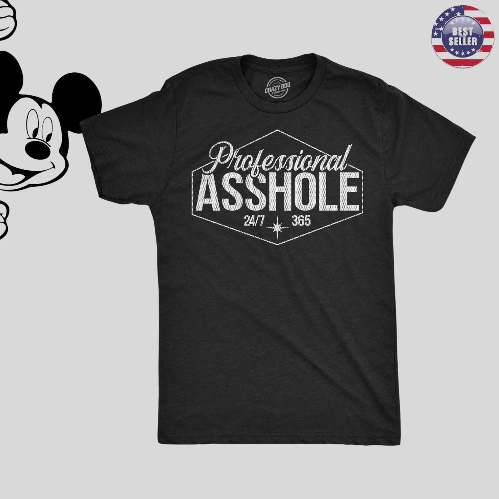 Professional Sarcastic Graphic Novelty Funny T-shirt