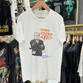 90's Jerry Kicks Ass Washed White T-Shirt L