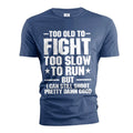 Men's Funny Father's day Grandpa Dad T-shirt old person gift papa gifts