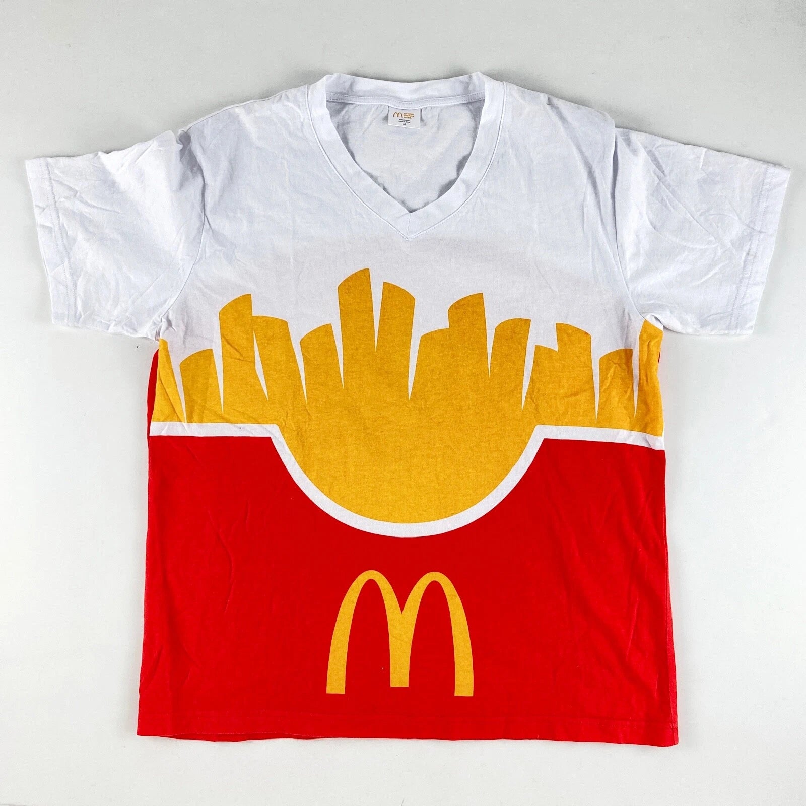 McDonalds French Fries Pop Art Medium Shirt by Golden Arches Ltd. 2019