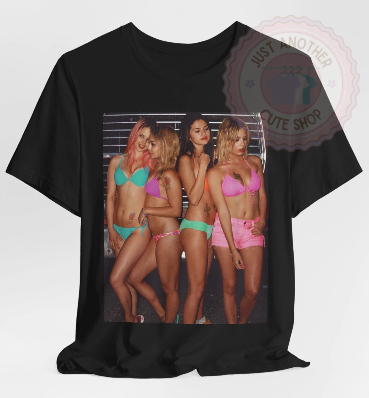 Spring Breakers Party Girl Bikini T-Shirt ♡ Y2K Cult Classic Movie Graphic Tee!