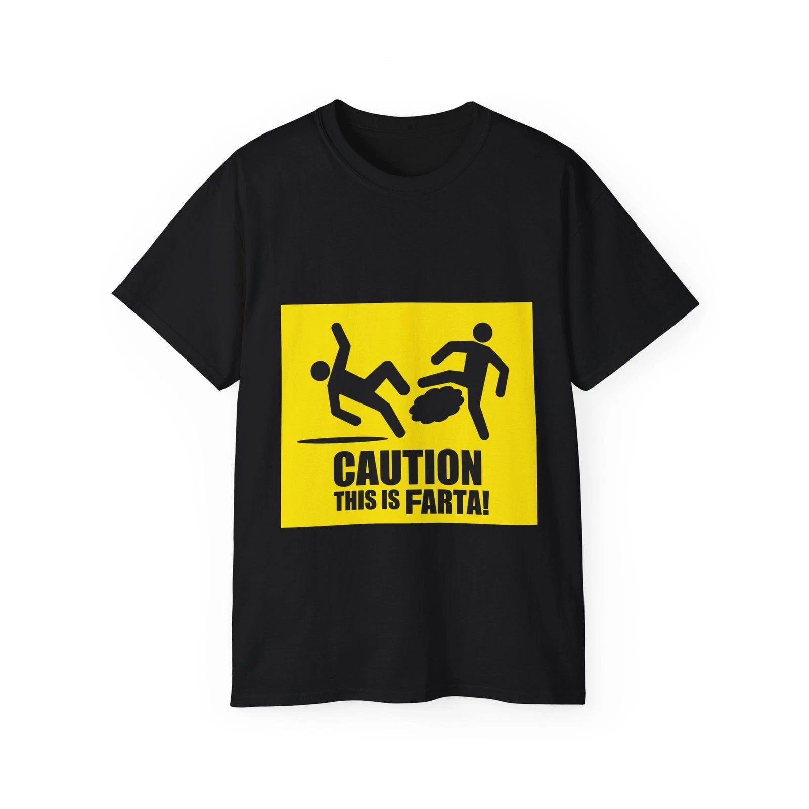Caution This Is Farta! | Funny Warning Sign T-Shirt  This is Sparta Parody