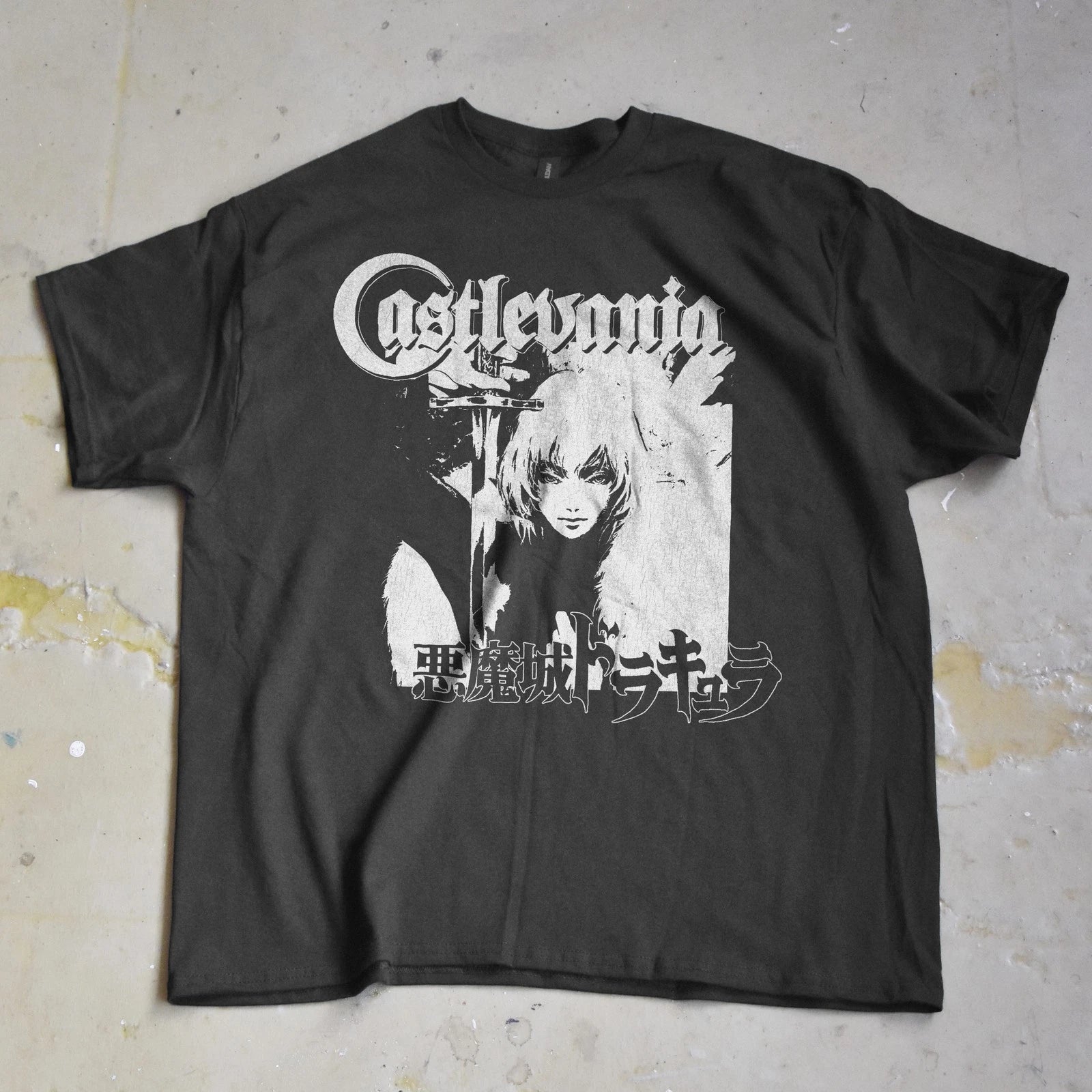 Castlevania Aria of Sorrow Tee - Anime Vampire Shirt -Game Shirt - Anime Gift