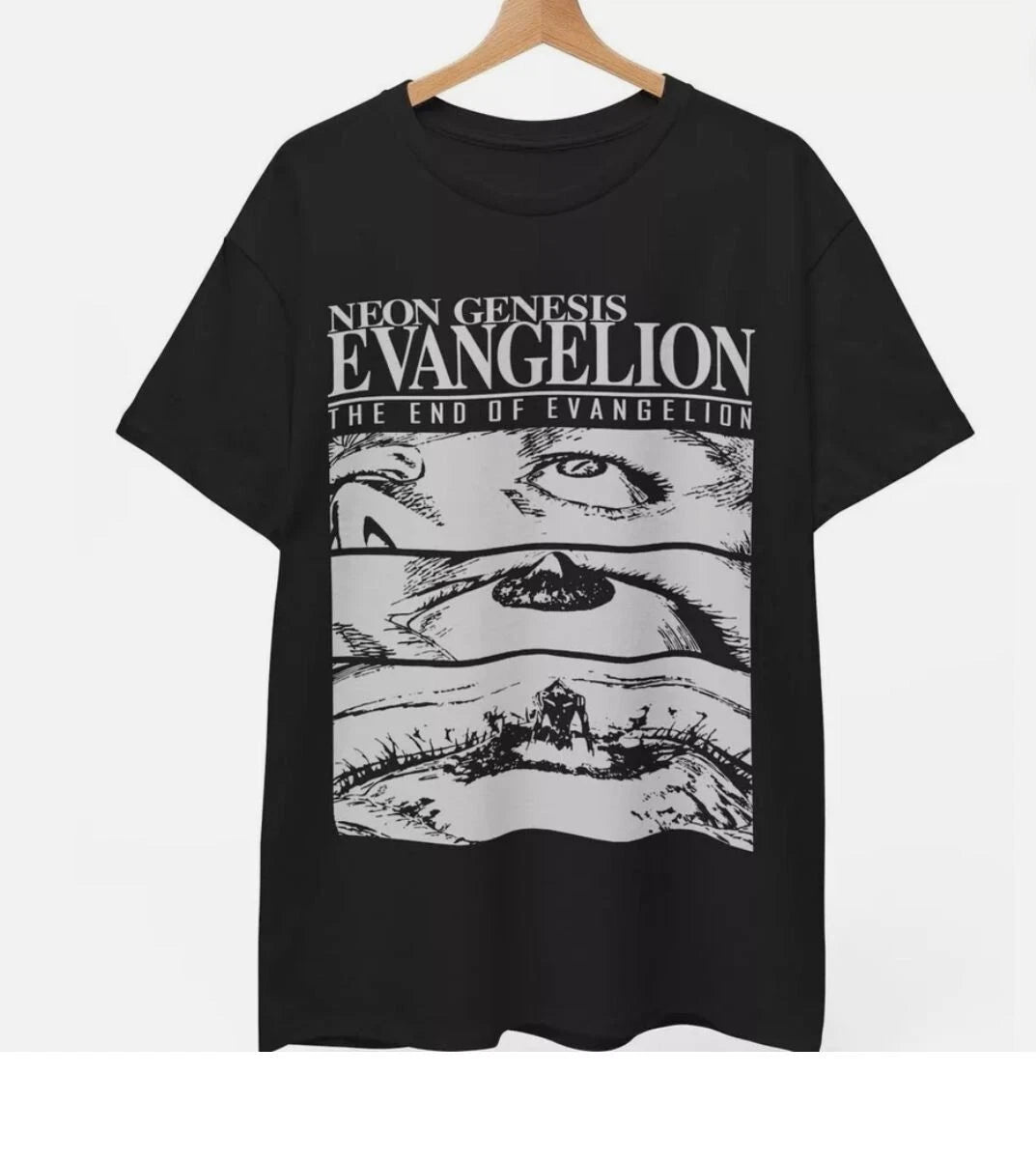 End of Evangelion shirt, Neon Genesis Evangelion Shirt, Dark Anime, Unisex S-5XL