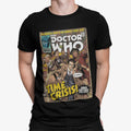 Doctor Who Comic Time Crisis Official Men's T-Shirt 60th Anniversary Sci-Fi Tee