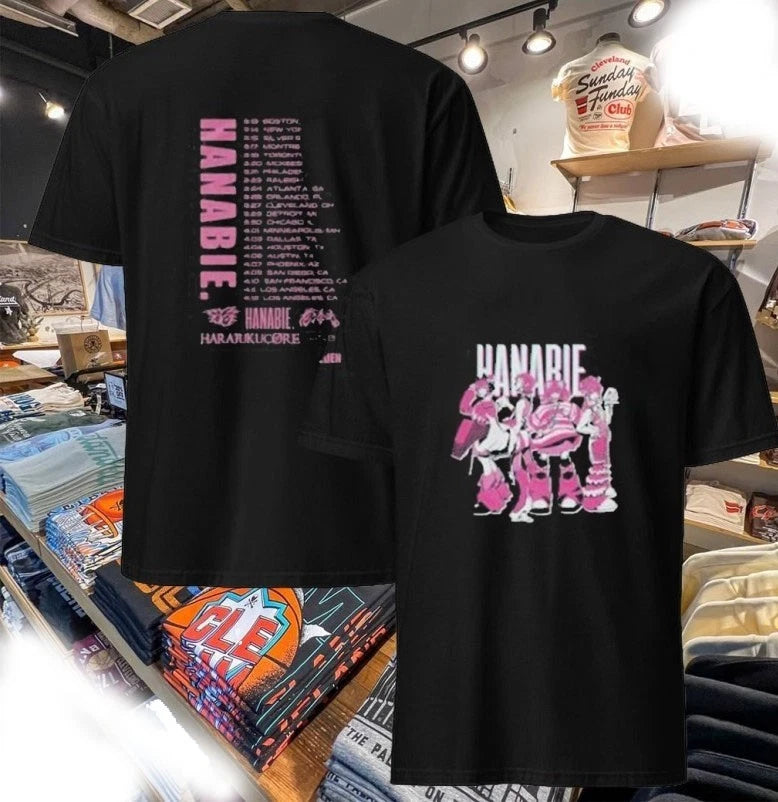 New!! Hanabie 2026 Anime Tour Two Sided Shirt