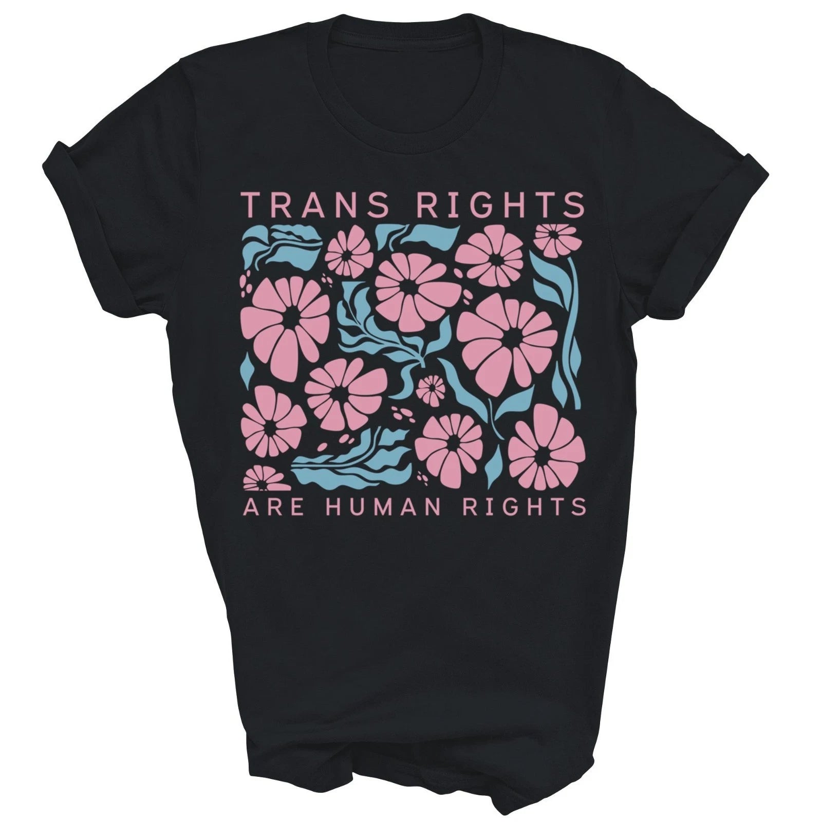 Trans Rights Are Human Rights Lgbtq Pride Transgender Unisex Shirt Gift