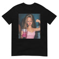 Funny Doll Face Sarcastic Doll Girl Party Drinking Doll Meme T-Shirt