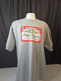 2XL Men's Tshirt, Funny Gray Top Tee, Old Geezer Graphic. Old Man Gag Gift Aging