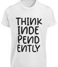 Think Independently Out Side The Box T-SHIRT Free Independent Thought GIFT TEE