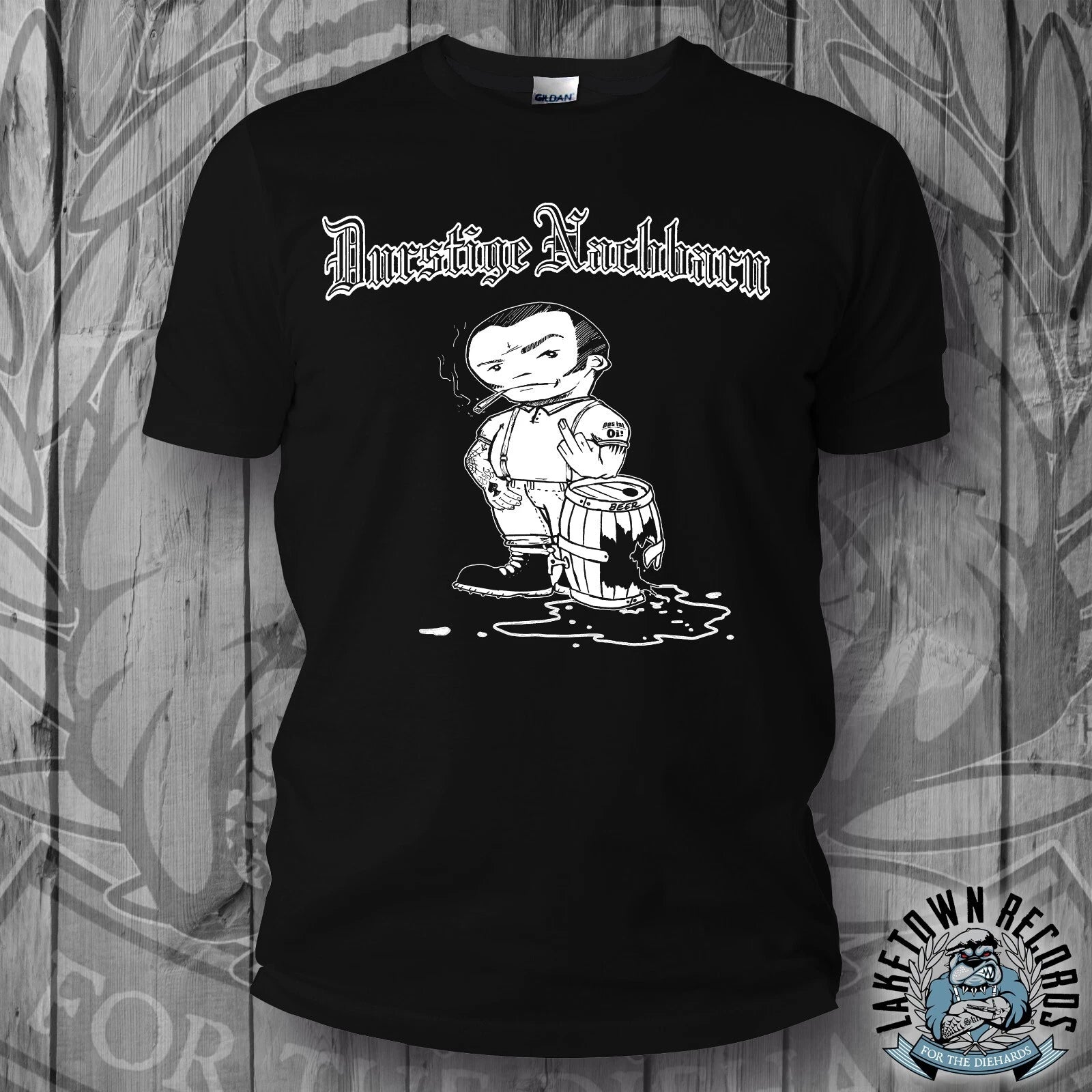 DURSTIGE NACHBARN - DAS IST OI! T-Shirt S-3XL Skinhead Shirt Punk Working Class