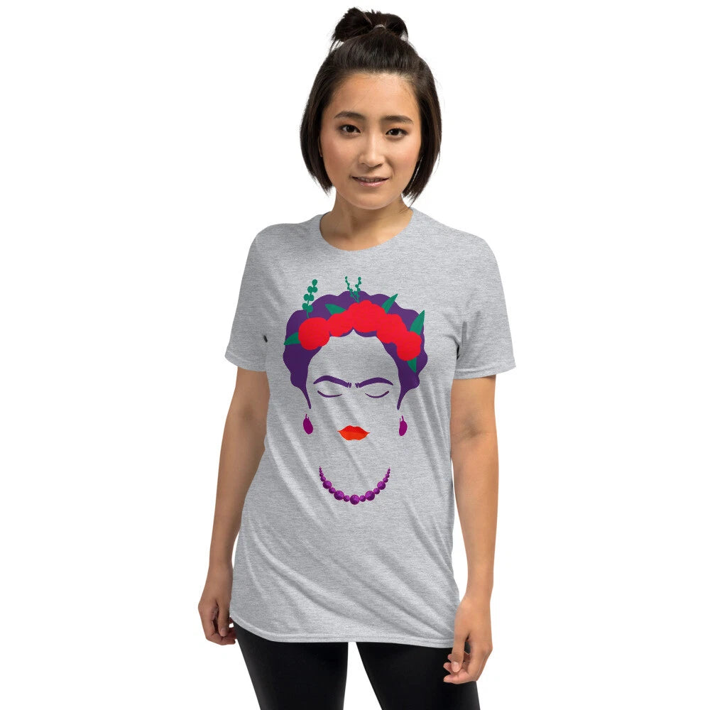 Frida Kahlo Abstract Surreal Short-Sleeve Unisex T-Shirt