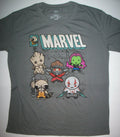 Marvel Kawaii Guardians of the Galaxy Adult Unisex T-Shirt - Available M & L