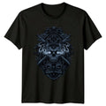 Fantasy Skull Dragon Swords Mens T-Shirt Womens Tee Graphic Unisex