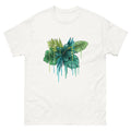 Women's Melting Effect Tropical Botanical Leaves T-shirt