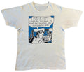 Vintage 80s 90s Roy Lichtenstein T-Shirt Size M/L Pop Art Single Stitch Thrashed