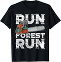 Lumberjack Chainsaw Run Forest Funny Woodworker Tee Gift Unisex T-Shirt