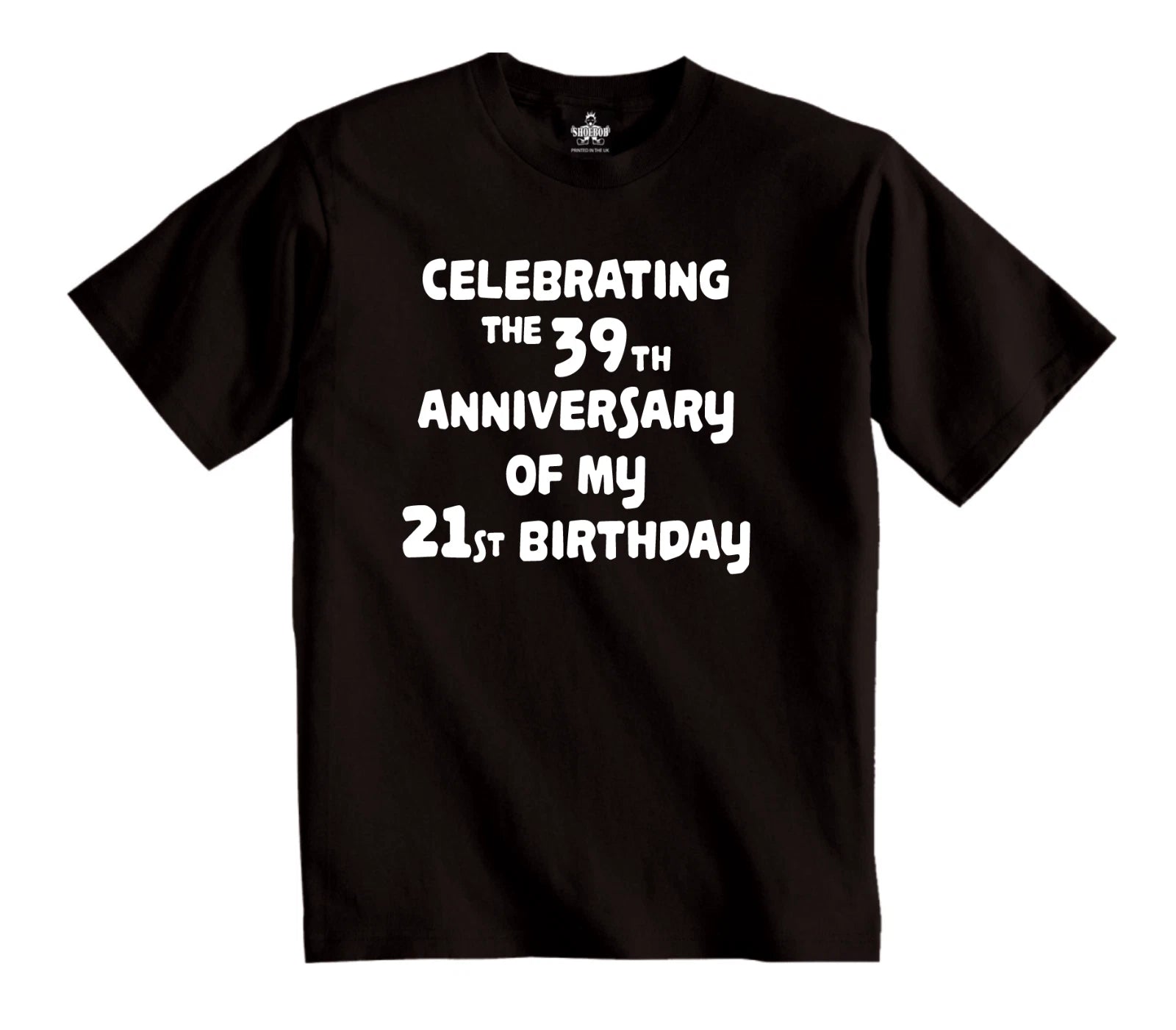 Celebrating 60th T-Shirt funny mens 60th birthday gift tee unisex cotton sixty