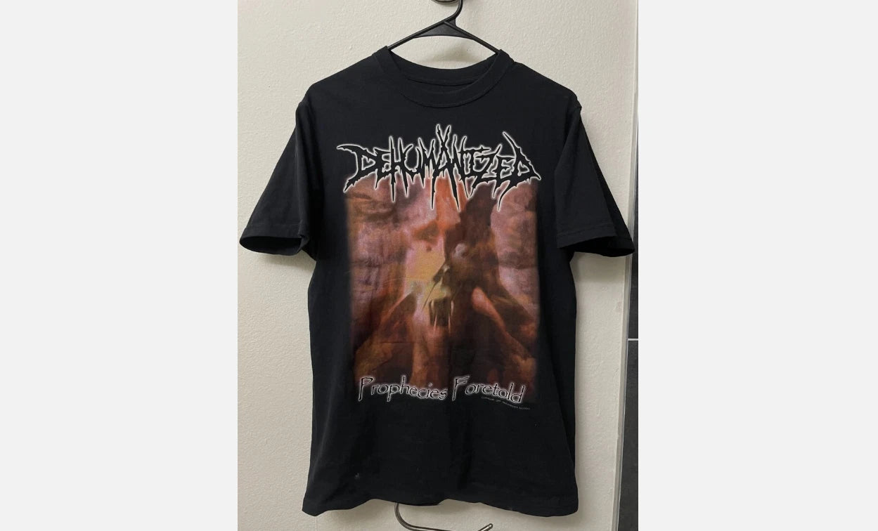 Dehumanized - Prophecies Foretold Album T-shirt Full Size S-5XL