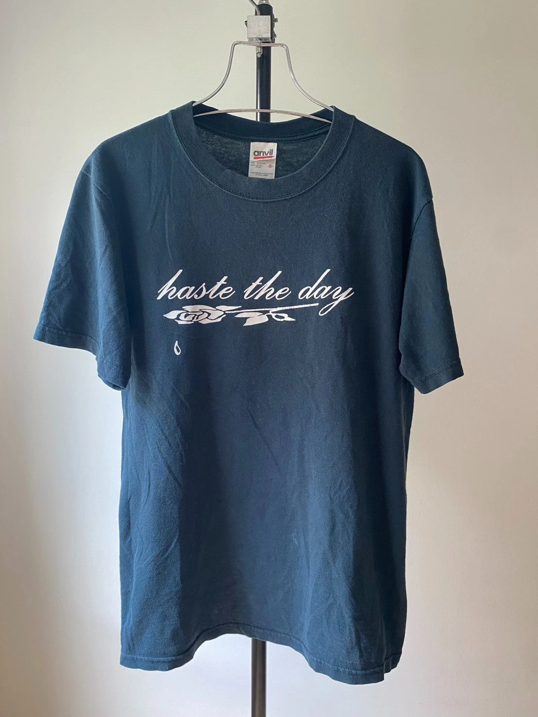Vintage 00s Haste The Day Band Tee  Metal Core Rock Scene Myspace Y2k