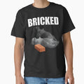 Funny Cat hit by Brick Meme Classic T-Shirt T-Shirt Made in US/AUS Size S-2XL