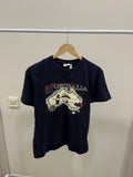 Vintage 90s Australia T- Shirt Made in Australia Graphic Tee Size M Black Y2K