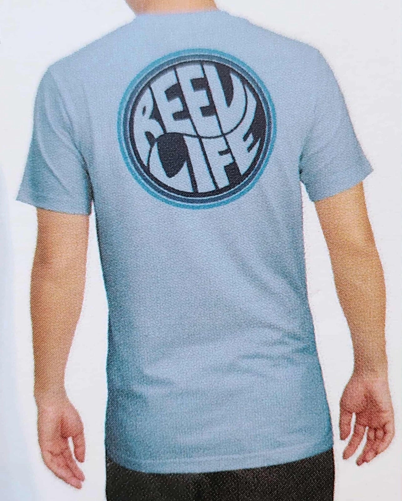 Reel Life Men's Soft Lightweight Short Sleeve Essential Graphic Tee Large NWT