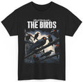 The Birds T Shirt - 60’s Alfred Hitchcock Horror Classic Graphic Art Tee - New