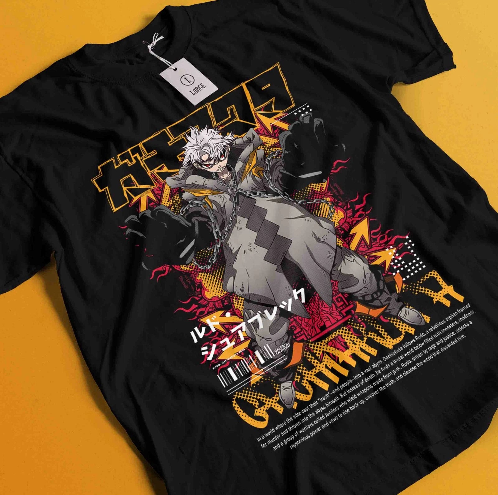 Gachiakuta Tome T-Shirt Japanese Tankobon Horror Manga Anime Gift Shirt All Size