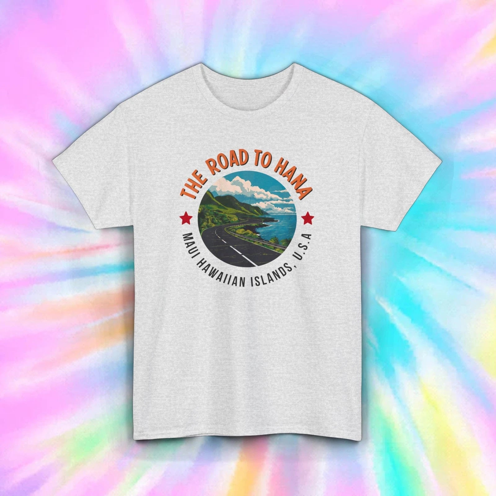 The Road to Hana T-Shirt | Maui Hawaii Graphic Tee | Scenic Travel Shirt
