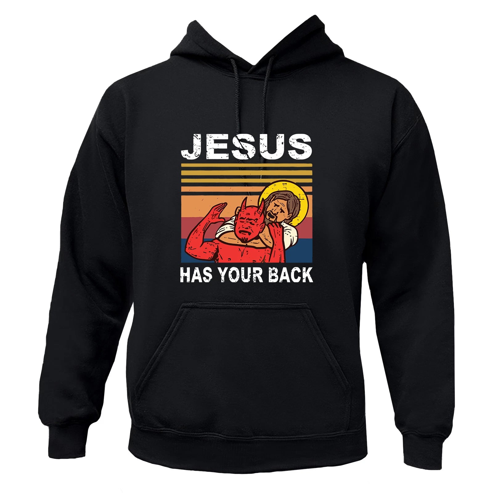 Jesus Has Your Back Graphic T-Shirt / Hoodie / Sweatshirt Unisex Christ Shirt