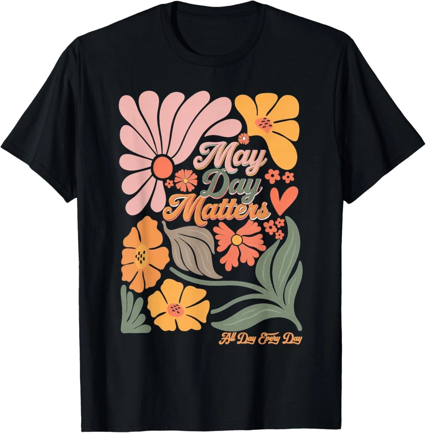Funny Boho May Day Matters Protest May Tee Gift Unisex T-Shirt