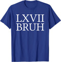 History Meme Six Seven Bruh Funny History Teacher Unisex T-Shirt
