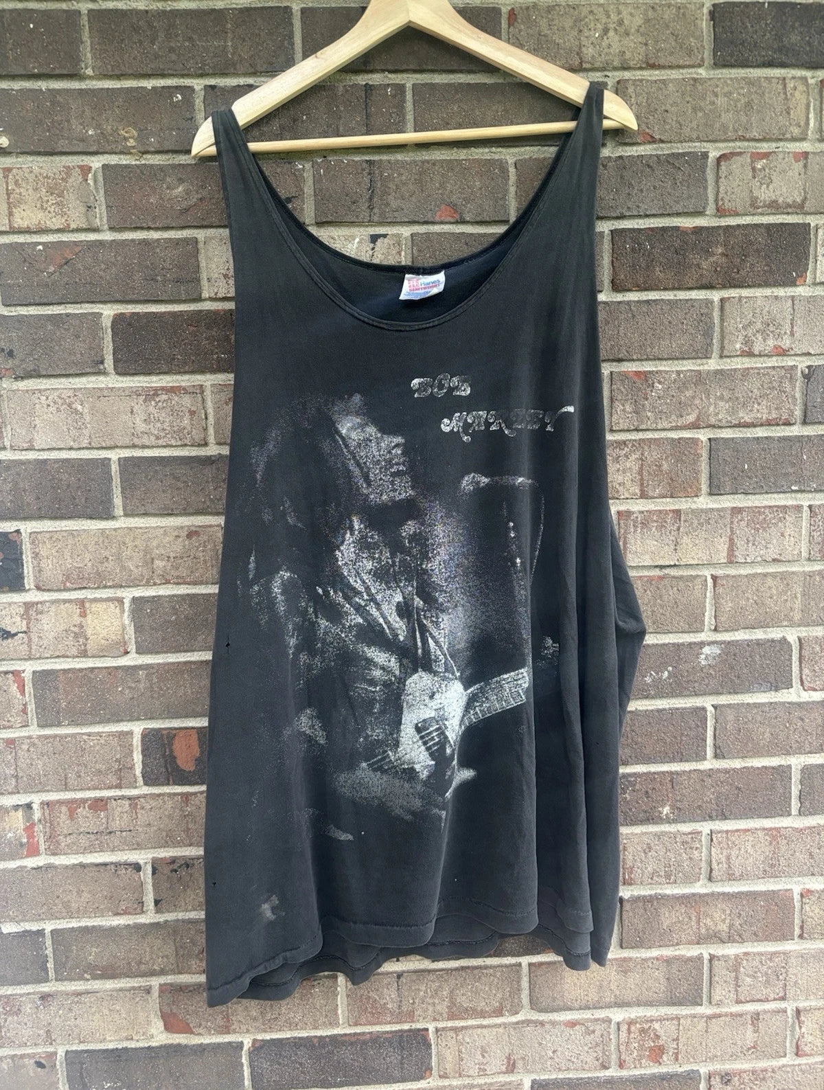 Vintage Bob Marley Wailing Souls Tank Top XXL Made USA Single Stitch