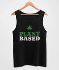 Mens Tank Top Plant Based Shirt Boho Weed Cannabis Leaves Marijuana Lover Gift