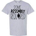 Inktastic Some Assembly Required Right Leg Amputee T-Shirt Prosthetic Survivor