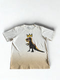 UNIQLO SPRZNY Jean-Michel Basquiat 'Pez Dispenser' T-Rex Cotton T-Shirt, M