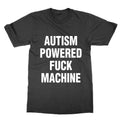 Autism Powered F*ck Machine t-shirt funny top autistic tee present meme gift