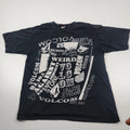 Volcom Stone T Shirt Large Vtg 90s 00s Y2K Skate Grunge Vtg Baggy Distressed