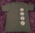 Men’s Y2K Vintage NHS Independent Truck Company Cotton T-shirt Dark Green Small