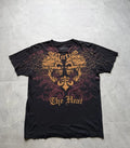 Vintage Y2K Affliction Karo Parisyan The Heat Black Shirt