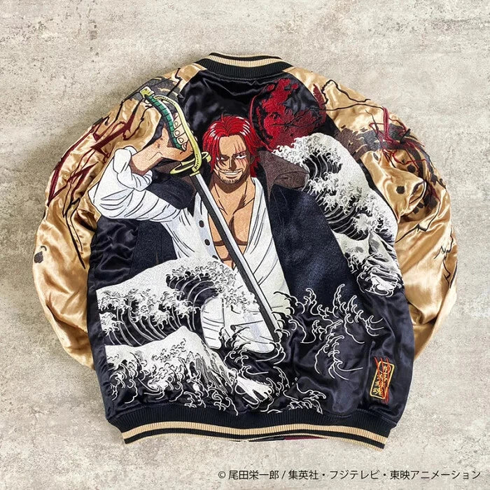 Karakuri Soul x ONE PIECE Shanks Sukajan Black / Gold Japan