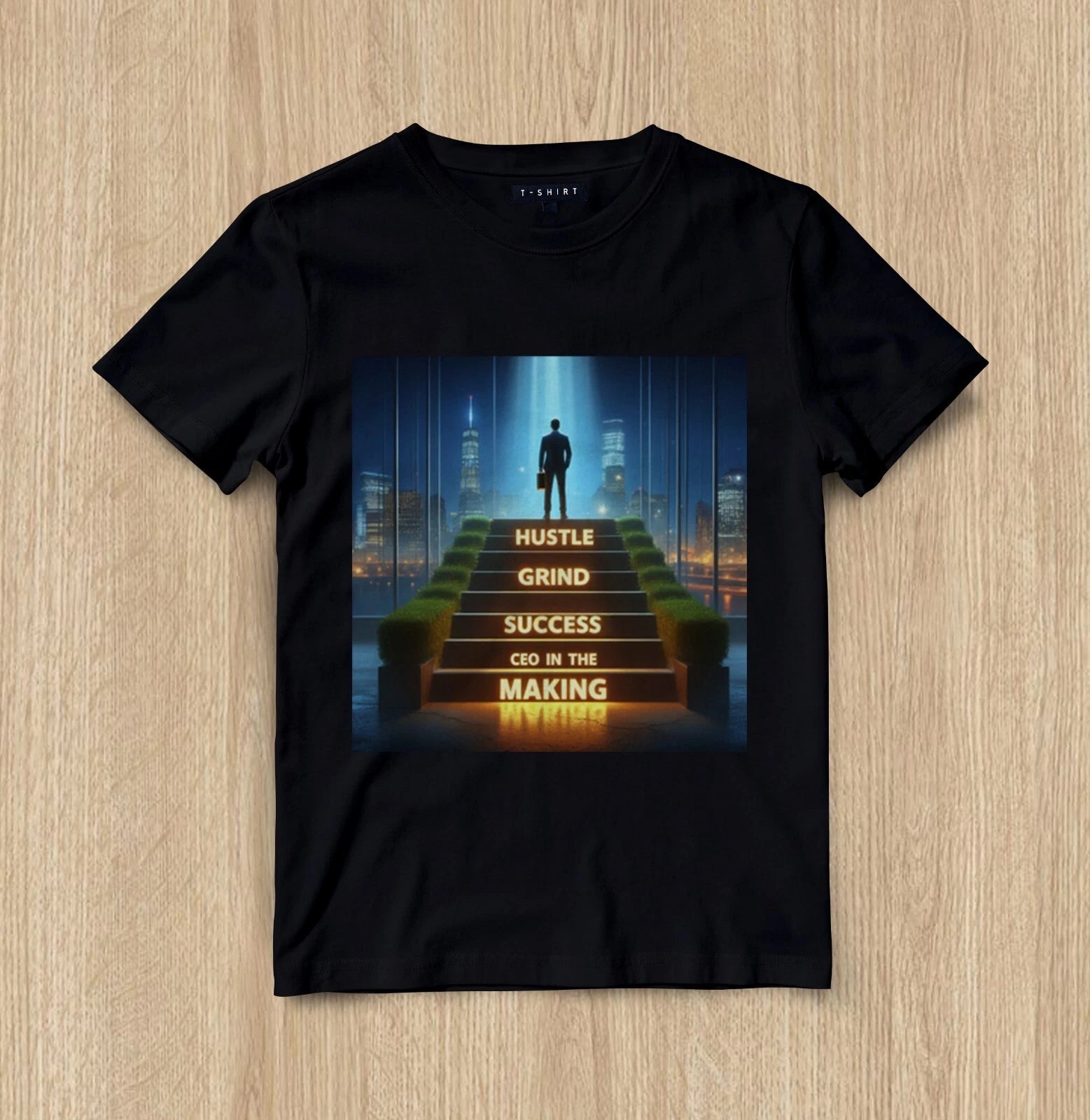 Custom Entrepreneur Motivation T-shirt Design Unisex Jersey Short Sleeve Tee