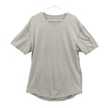 BYLT Mens Minimalist Athleisure Drop Cut Lux T-Shirt XL Grey Short Sleeve 3460
