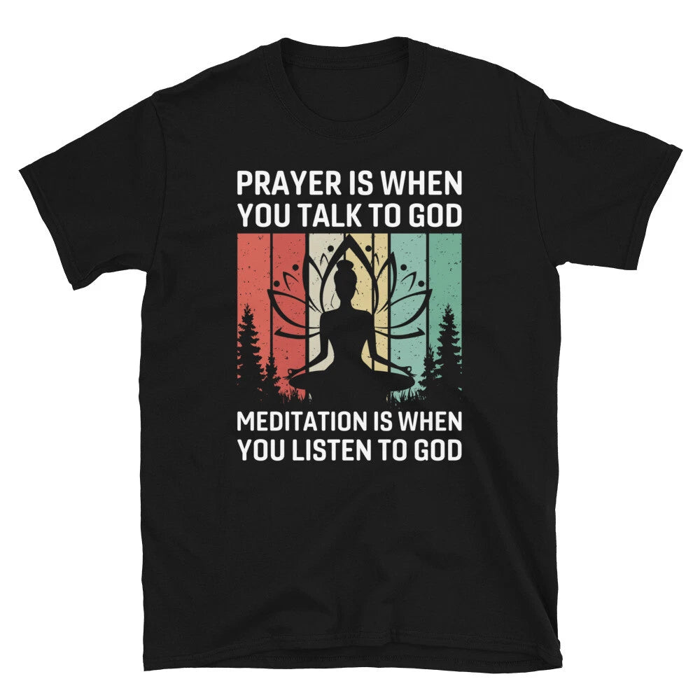 Meditation Listen To God Sassy Sarcastic Yoga Joke