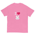 I Love Bunny - Princess Bubblegum Adventure Time Cartoon 100% cotton Tee