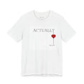 Actually Heart Tee | Minimalist Typography Shirt