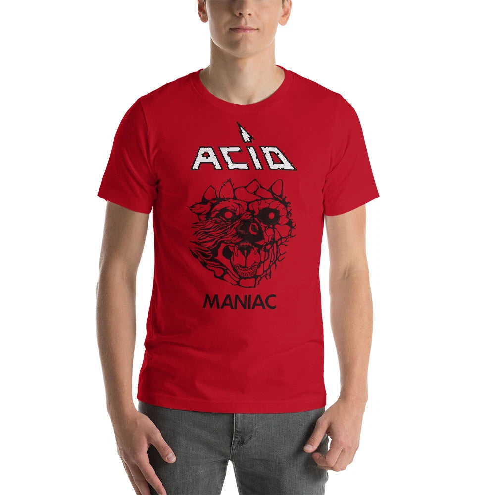 ACID maniac shirt HEAVY METAL NWOBHM PRIVATE METAL 80s