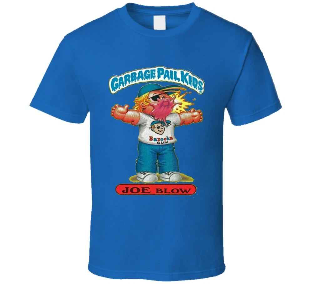 Garbage Pail Kids Joe Blow Royal Blue T Shirt