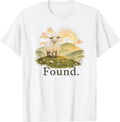 Found Minimalist Sheep Christian Psalm 23 Lamb Christian Tee T-Shirt